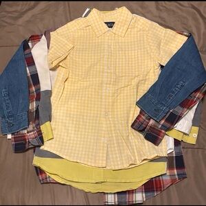 M/L Boys 5pc Shirt Bundle
